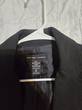 New York & Company Black Blazer - Size 10 Tall
